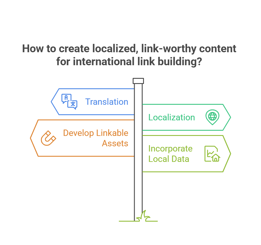 Guide to creating localized content for international link building strategies
